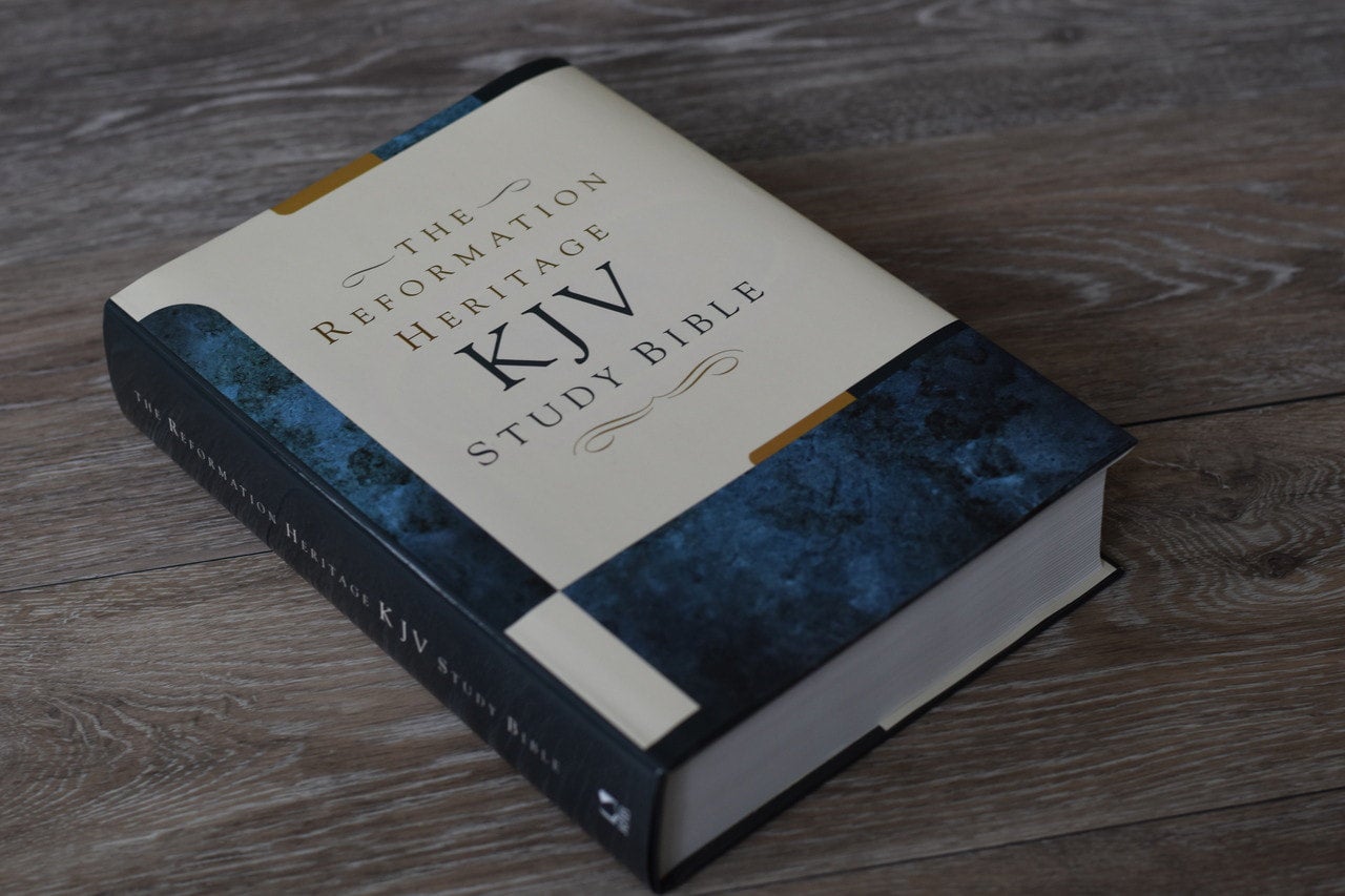 Reformation Heritage Study KJV Bible hardcover | Reformed Book Outlet